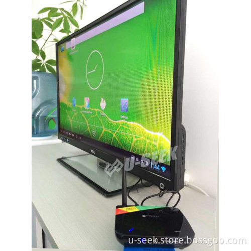 Android 4.2 Google Rk3188 Quad-Core Smart TV Box with 2.0MP Webcam Mic (US880)